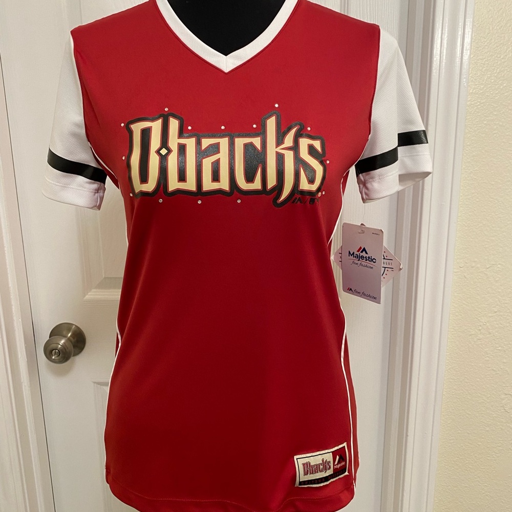Majestic Fan Fashion Dimond Backs Shirt